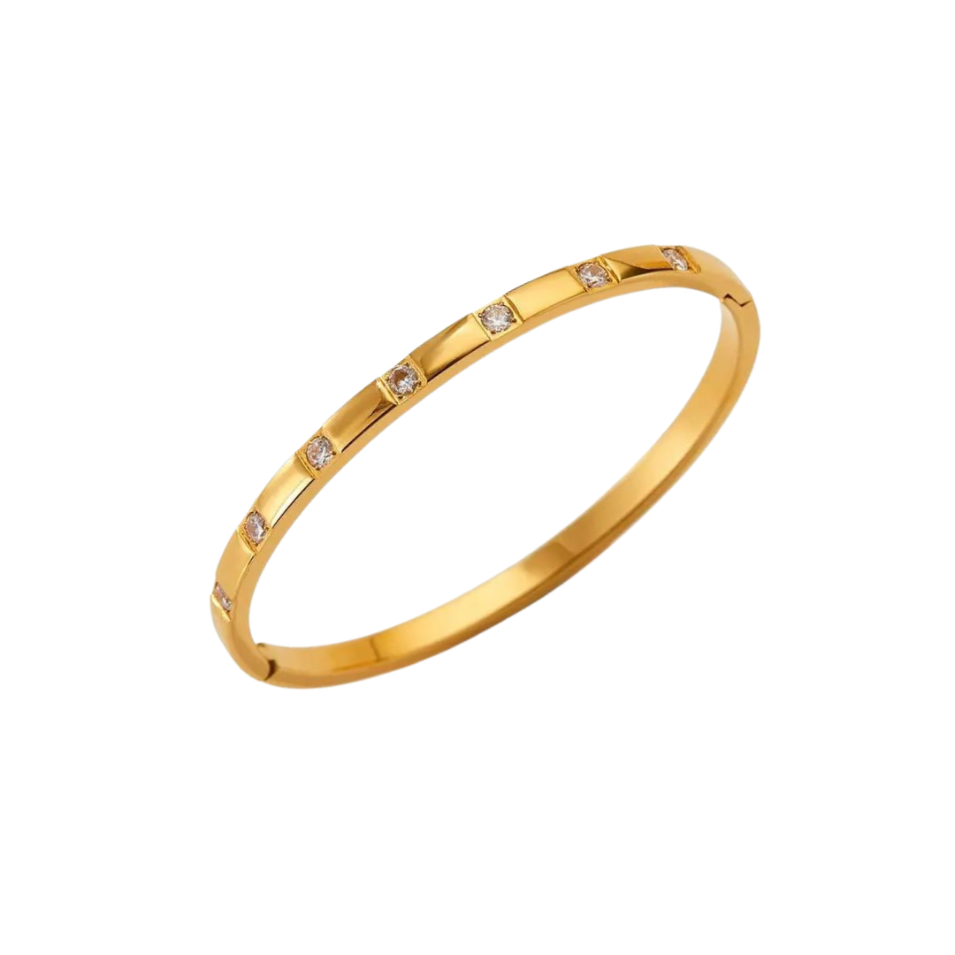brazalete pulsera dorada oro acero aceroinoxidable resistente agua joyas elegantes arenaroja singularu SINGULARU El corte ingles Apodemia bijou brigitte san saru sansarushop agatha paris tiffany CREU creushop vidal y vidal acus acuscomplementos mariadosases arena roja lepetitemarie tous parfois pandora elcorteingles asos pd paola bylia aleyole verano suarez aristocrazy susmies bylia