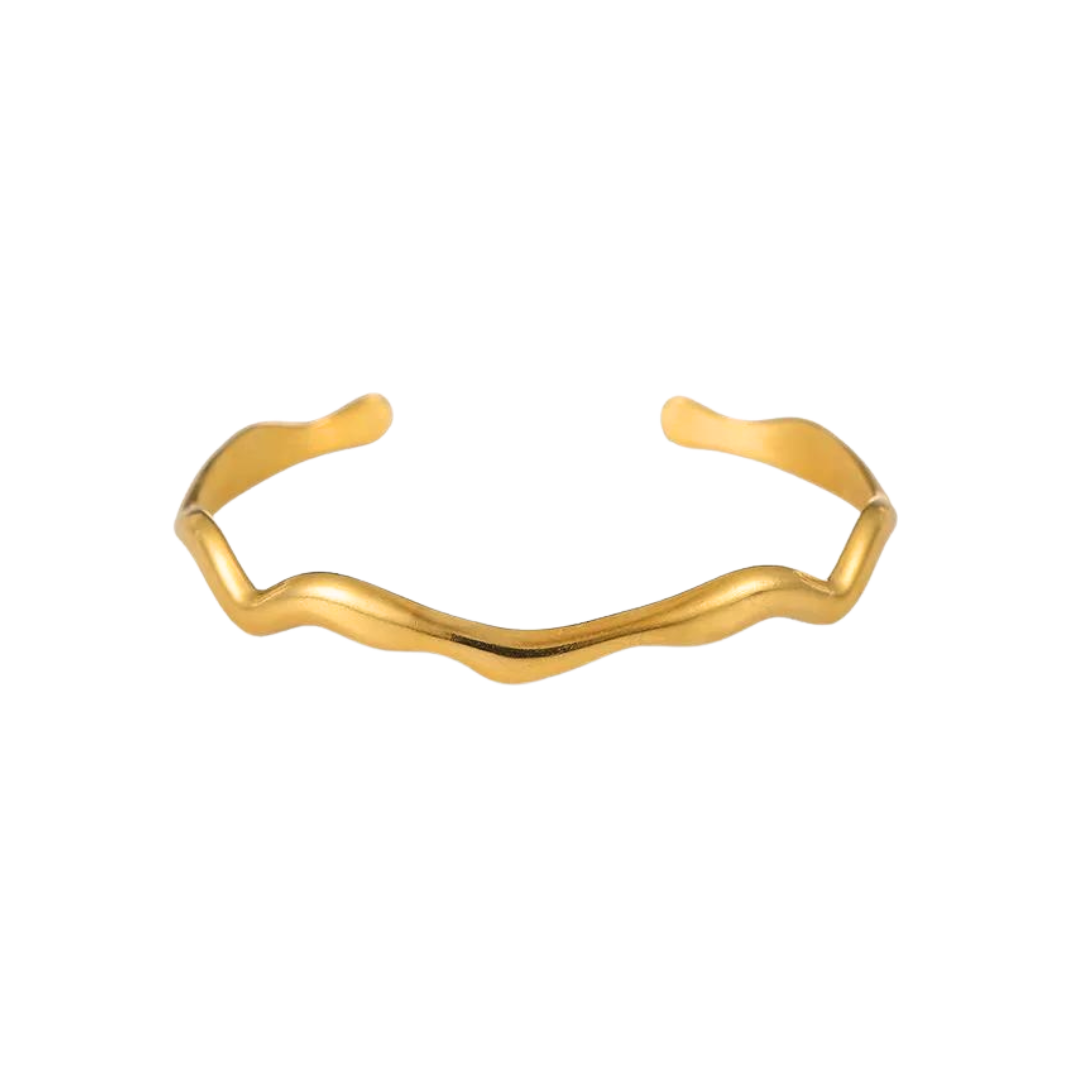 brazalete pulsera dorada oro acero aceroinoxidable resistente agua joyas elegantes arenaroja singularu SINGULARU El corte ingles Apodemia bijou brigitte san saru sansarushop agatha paris tiffany CREU creushop vidal y vidal acus acuscomplementos mariadosases arena roja lepetitemarie tous parfois pandora elcorteingles asos pd paola bylia aleyole verano suarez aristocrazy susmies bylia