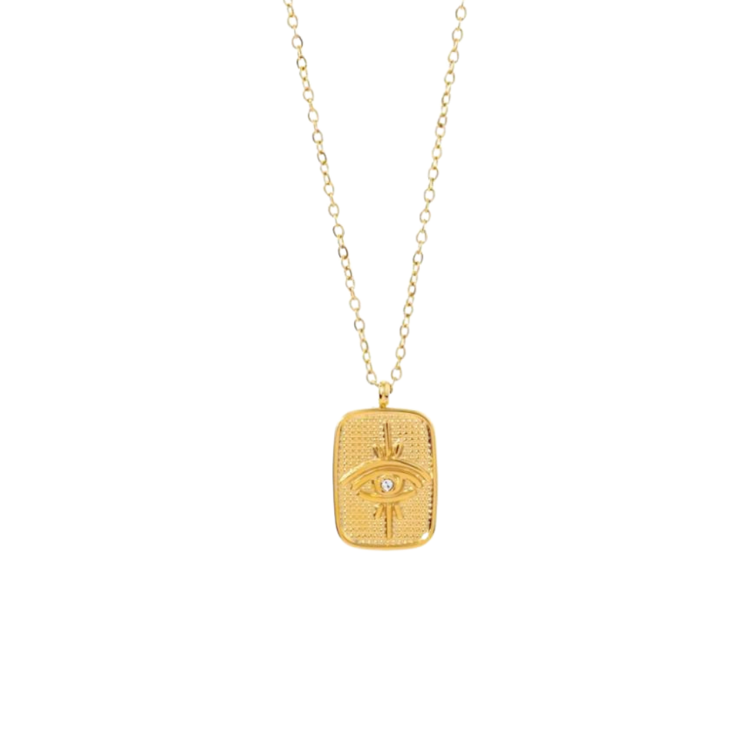 Collar dorado con grabado de ojo Le Petite marie.joyeria Marea joyas Javier bilbao joyas joyas darwin cxc joyas lisla joyas mestiza joyas joyería suarez el corte inglés rebajas Estreno Cartier Bimba y Lola Tiffany & Co Unode50 Sansarushop Bylia jewels bylia logo ale y ole logo aleyole jewelry pd paola pdpaola jewelry creu handmade creu shop lua complementos luamesquet dosases mariadosases singularu lavani jewels lavani.jewels trium triumjewelry pardobymireiapardo pardo