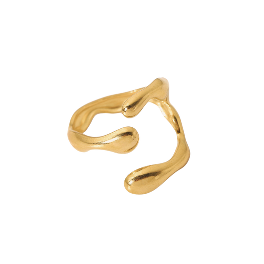 anillo dorado joyeria bisuteria waterproof acero aceroinoxidable oro regulable arenaroja singularu SINGULARU El corte ingles Apodemia bijou brigitte san saru sansarushop agatha paris tiffany CREU creushop vidal y vidal acus acuscomplementos mariadosases arena roja  lepetitemarie tous parfois pandora elcorteingles asos