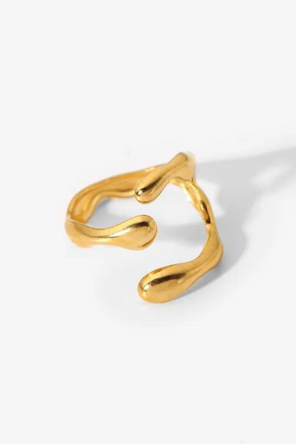 anillo dorado joyeria bisuteria waterproof acero aceroinoxidable oro regulable arenaroja singularu SINGULARU El corte ingles Apodemia bijou brigitte san saru sansarushop agatha paris tiffany CREU creushop vidal y vidal acus acuscomplementos mariadosases arena roja  lepetitemarie tous parfois pandora elcorteingles asos